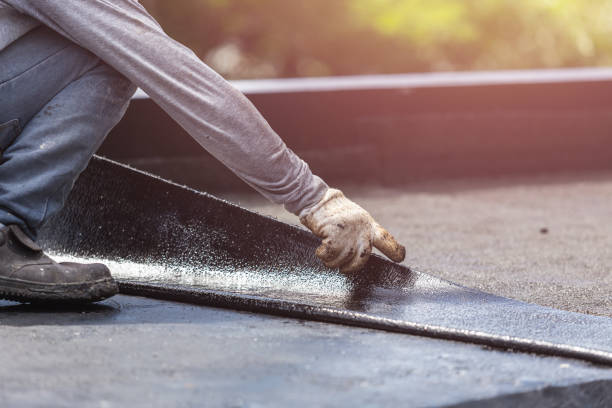 Professional Emergency Waterproofing technician working in Bethel, OH
